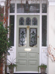 solid timber wood entrance doors