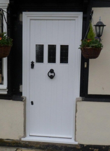 solid timber wood entrance doors