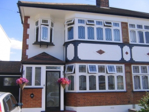 Timber wood casement windows
